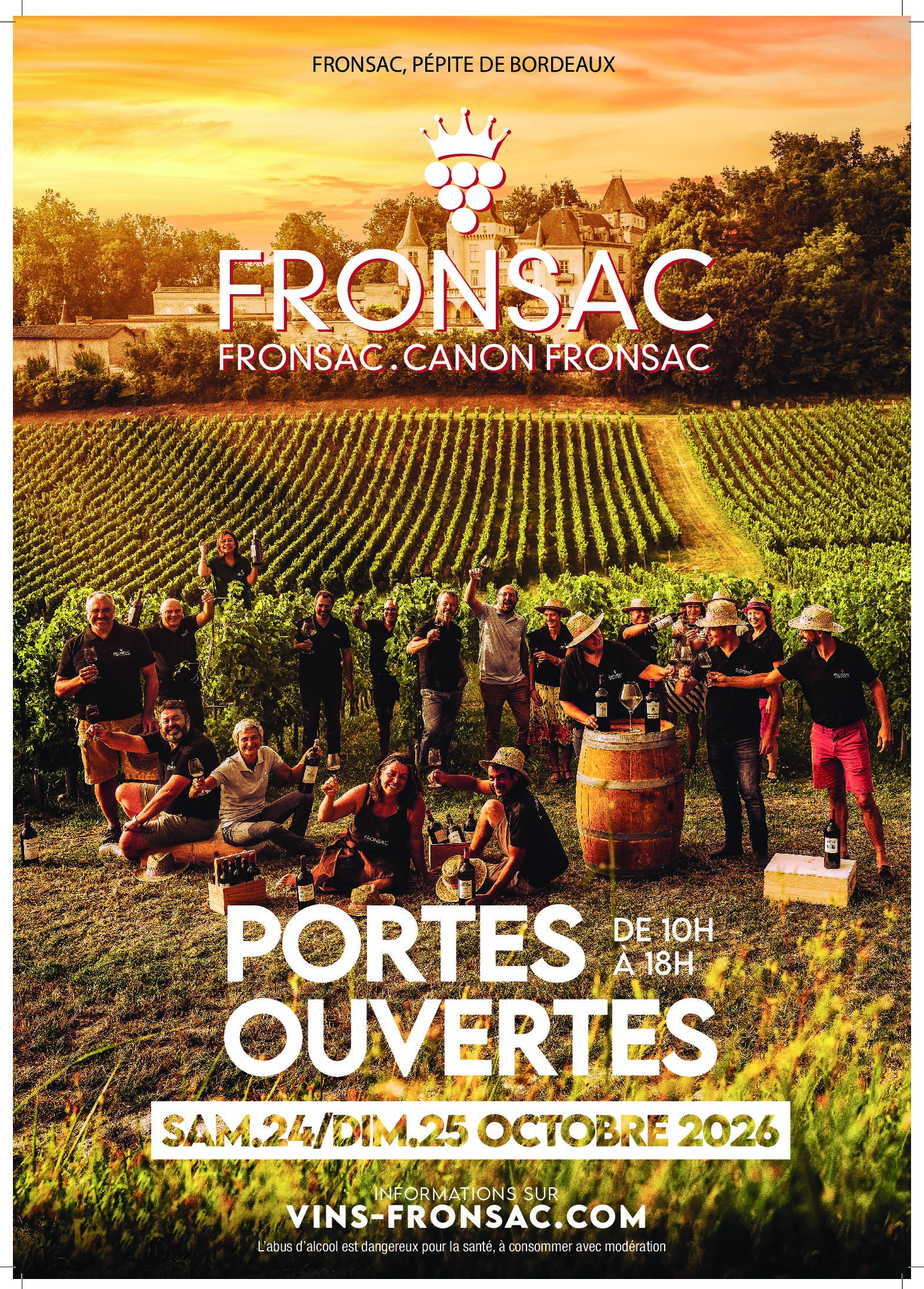 LISTE DES CHATEAUX PORTES OUVERTES 2026